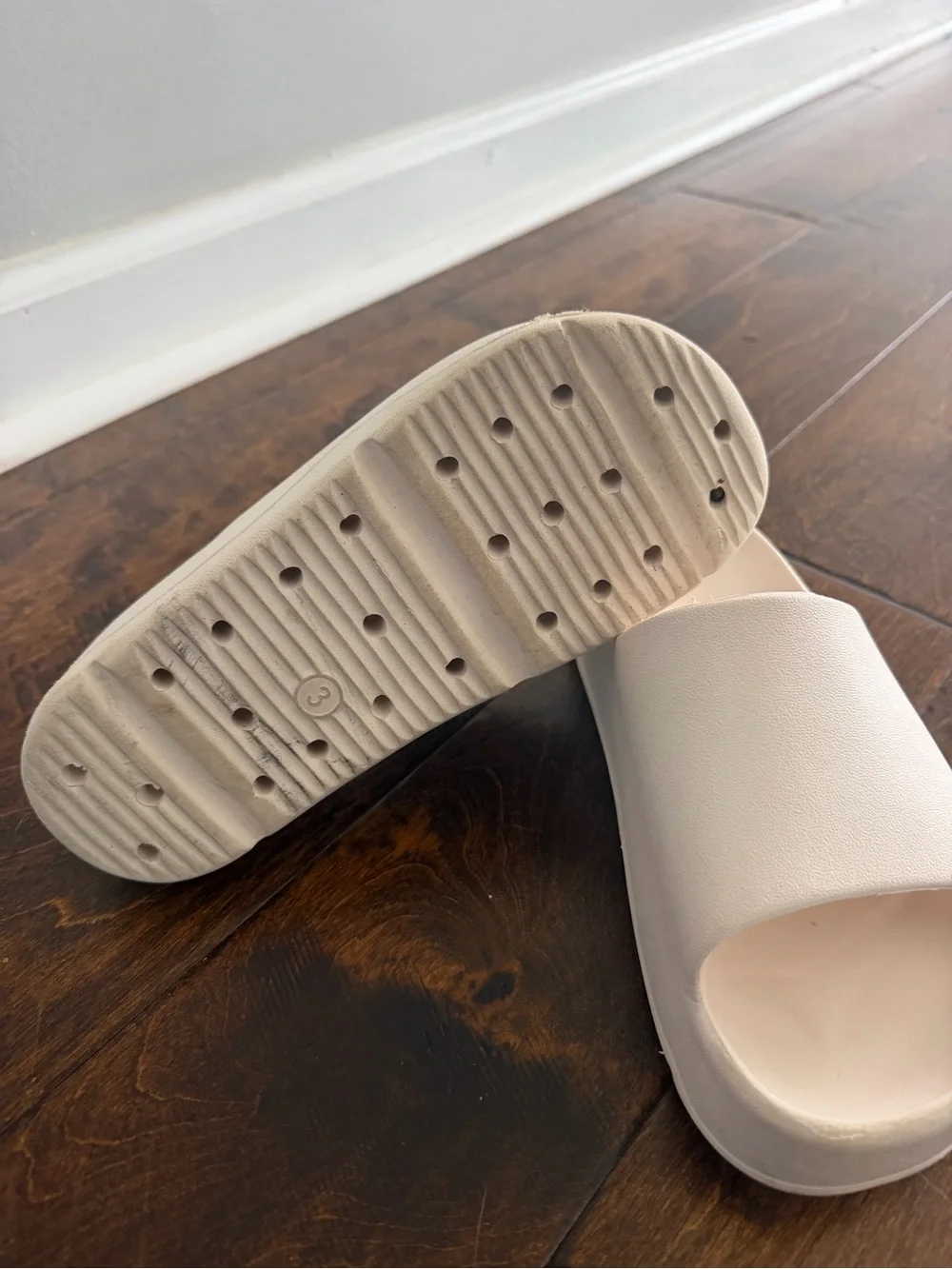 Kids Platform Sandals - Cream